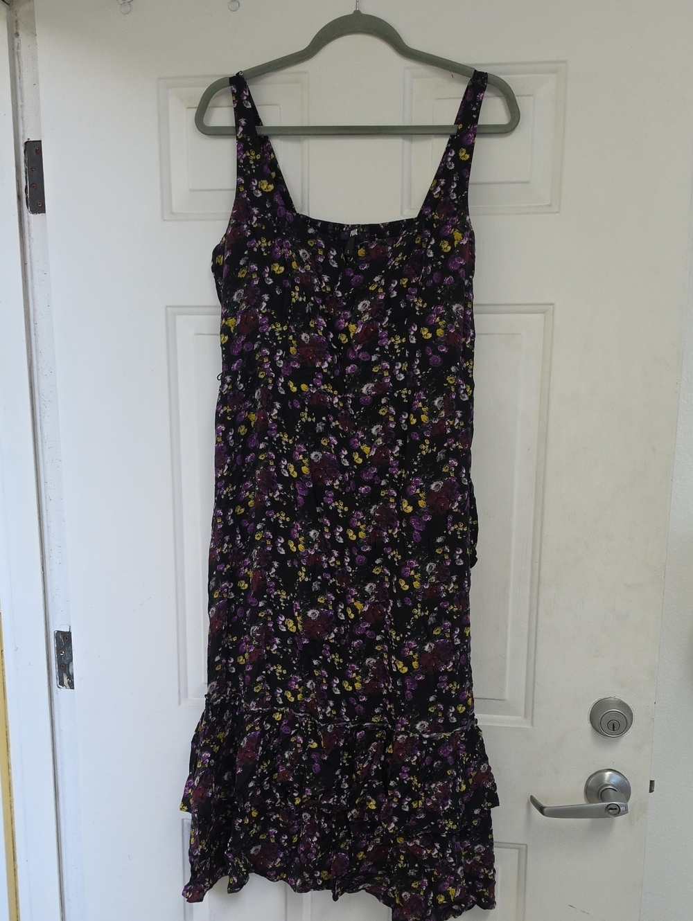 PAIGE sleeveless ditsy floral dress